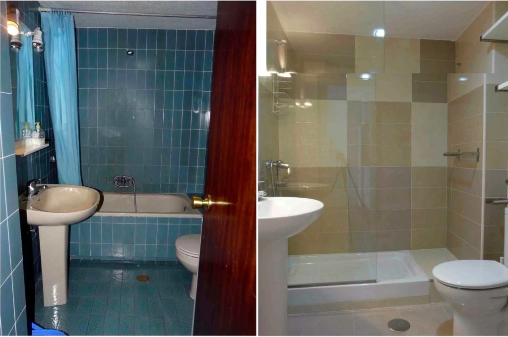 Rénovation suppression baignoire